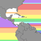 Illustration for article titled What Countries Are Due East And West Of The Americas?